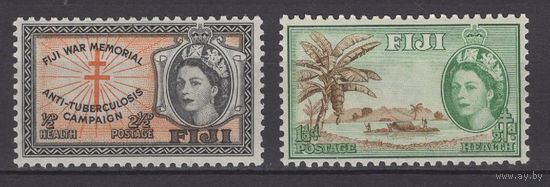 Фиджи / Fiji 1954**  Mi#139-140