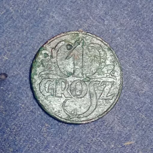 Польша 1 грош 1933