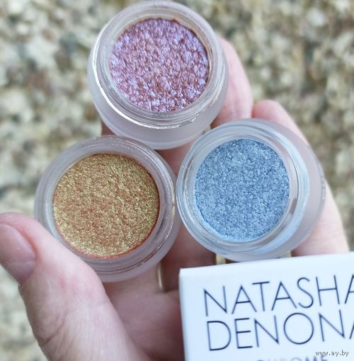 Natasha Denona Duo Chrome Top Coat 6 gr в оттенке Burnt terracotta/green