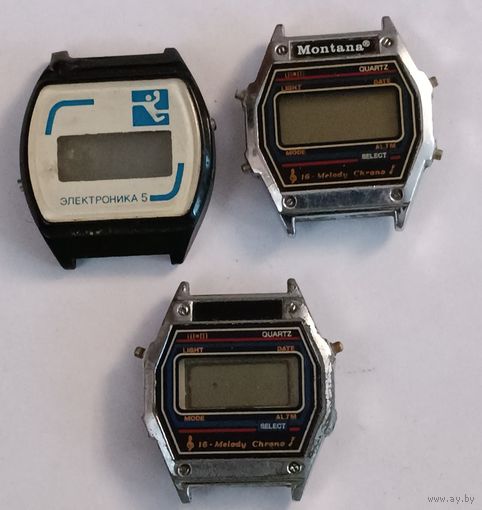Электронные часы. С 1 рубля.
