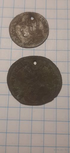 Счётный жетон. 2 штуки. мастер Ernst Ludwig Sigmund Lauer (1783-1833). больший не знаю .что за он.