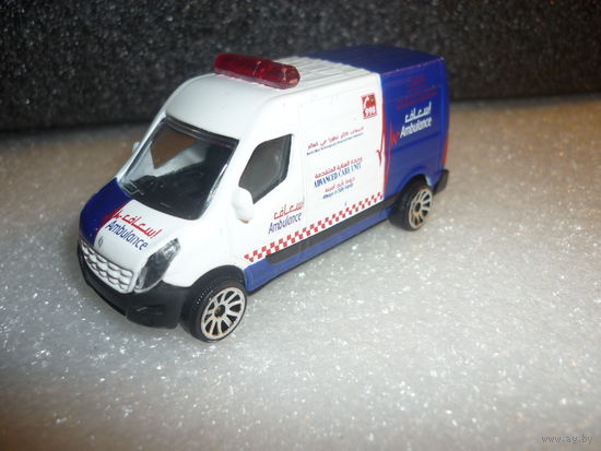 Модель. Renault Master. MAJORETTE. 1-66