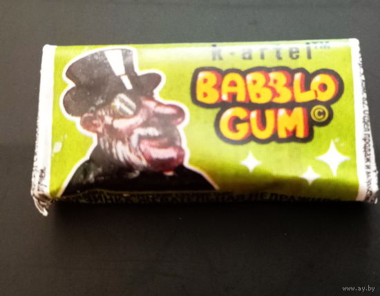 Жевательная резинка  BABBLO GUM 2025 г РОССИЯ