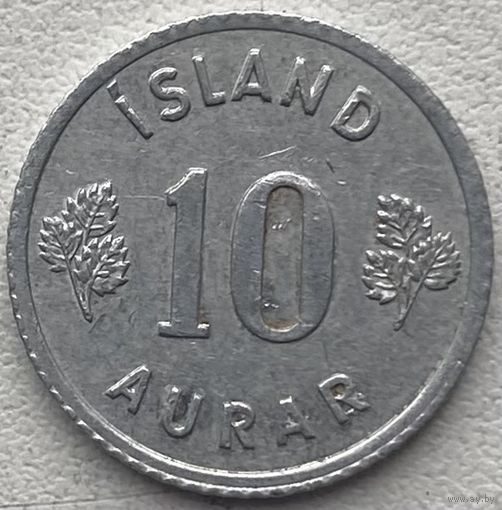 Исландия 10 эйре 1970 г.