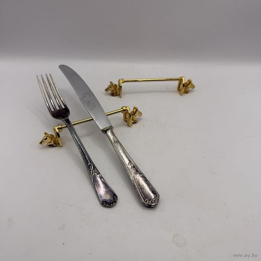 Подставки для столовых приборов порт-куто, 2 шт. Франция. 3864