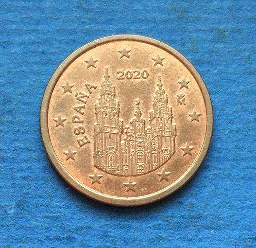 Испания 5 евроцентов 2020