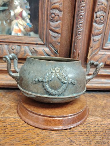 Антикварная сахарница 19 ВЕК