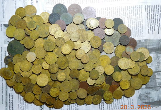 Сталинская мелач(больше 1кг., всё вместе) с рубля
