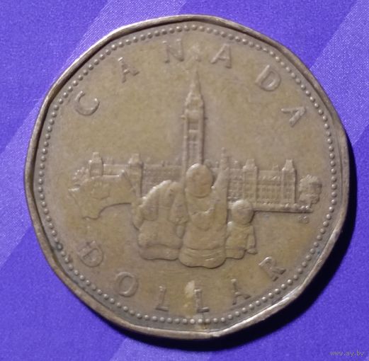1 доллар 1992 Канада