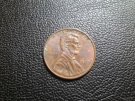 США 1 цент 2007 Цент Линкольна