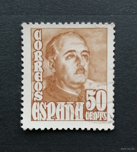 Испания 1948 Генерал Франко (III) 1948-1954 гг.  Главы государств (Военные) | Диктаторы