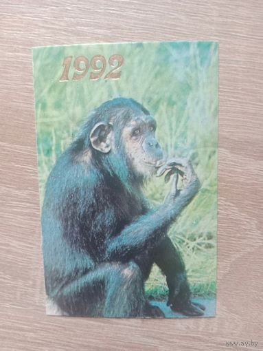 Календарик 1992
