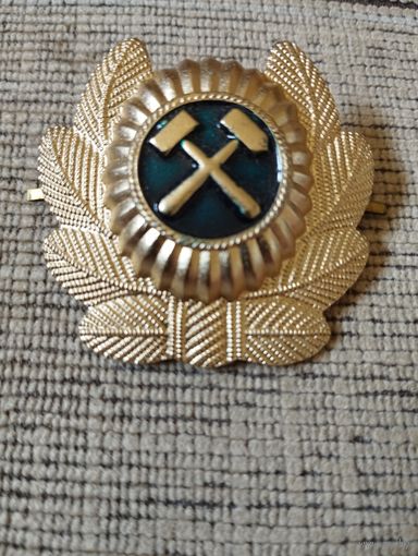 Кокарда ВГСЧ СССР, образца 1977 г.