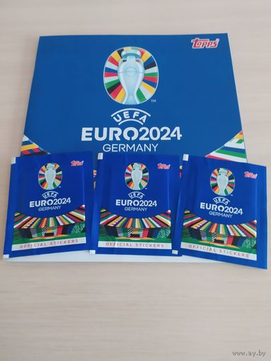 Альбом для наклеек Евро 2024