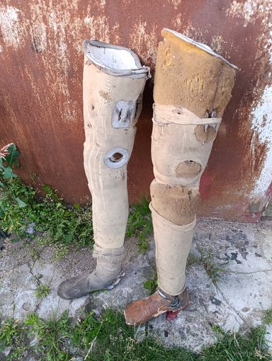 Протезы ноги 2 шт (все лоты с 1 руб без МЦ)