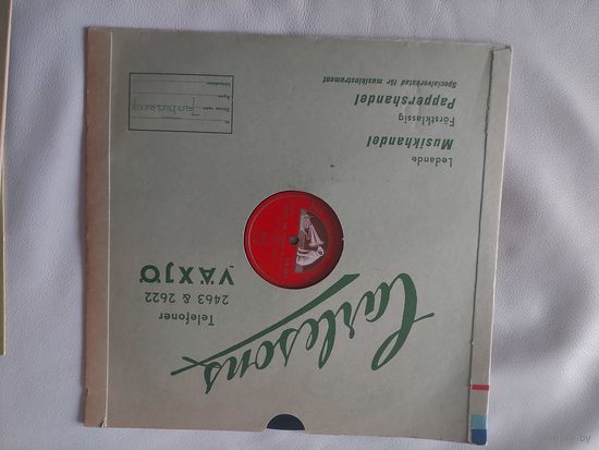 Пластинка панефон 1