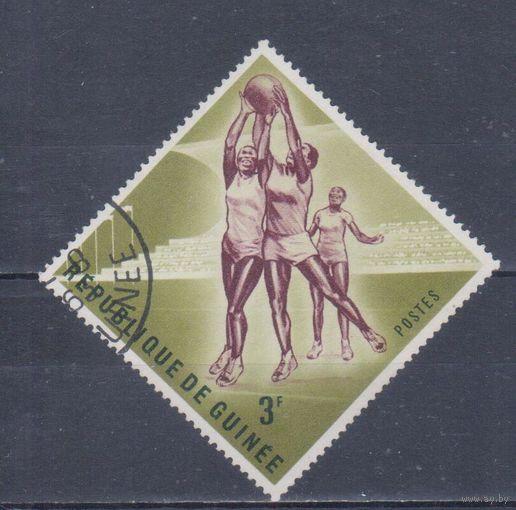 [908] Того 1963. Спорт.Баскетбол. Гашеная марка.