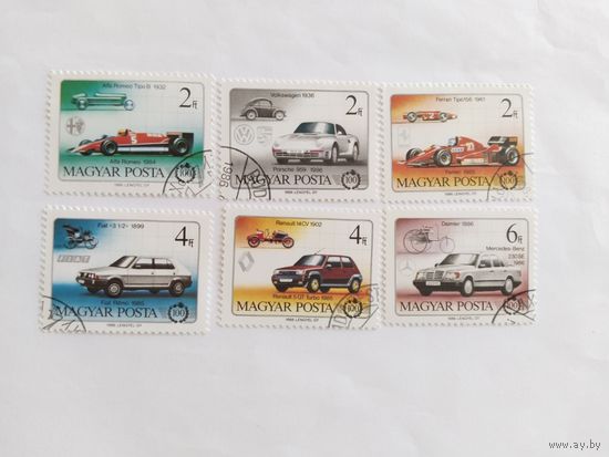 Венгрия 1986 6 м авто