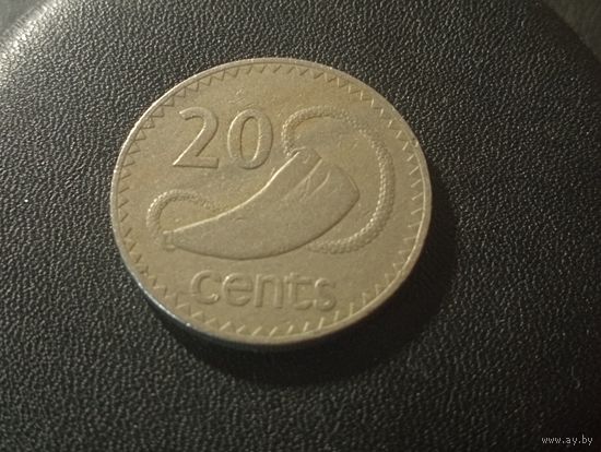 Фиджи 20 центов 1969 г.