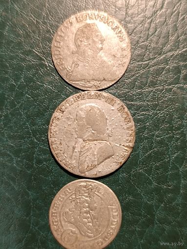 Пруссия три монеты