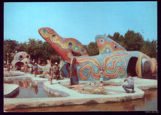 1981 год Анапа Детский игровой городок Сказка