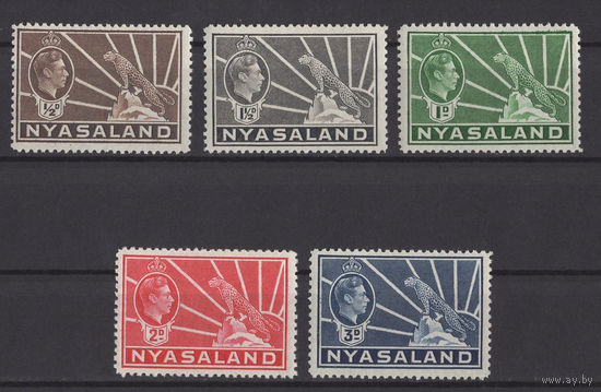 1938 Ньясаленд /NYASALAND** Леопард, Георг VI