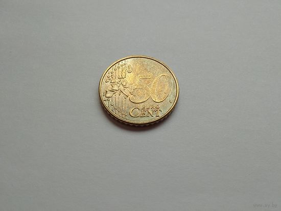 50 евроцентов 2002 г.