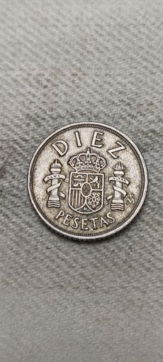 Испания 10 песет 1983