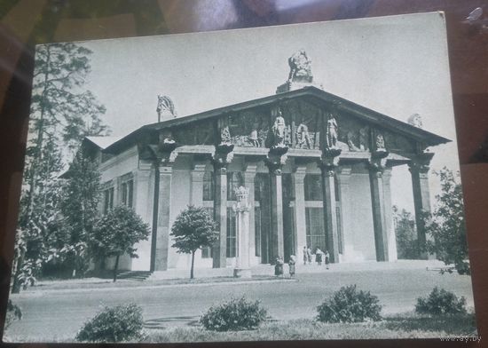 1955 год Москва ВСХВ Павильон Карельской Финляндии