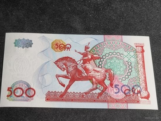 Узбекистан 500 сум 1999  Unc