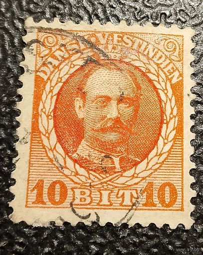 Датская Вест-Индия 2 михель 42