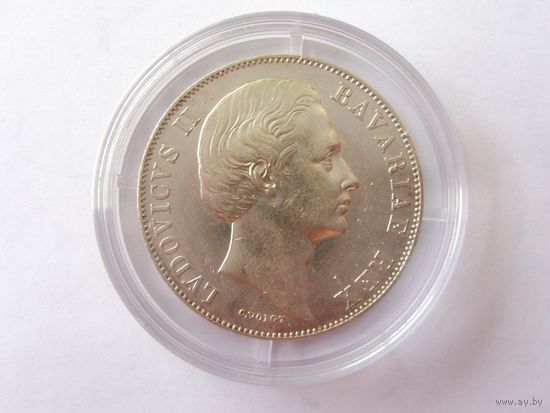 Талер (Мадонна) БЕЗ ДАТЫ. Бавария. Оригинал. Серебро