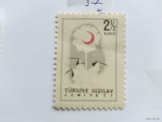 Турция  1957  (марки Кр.Полумесяца)