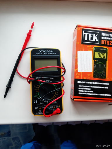 Мультиметр ТЕК DT9205A