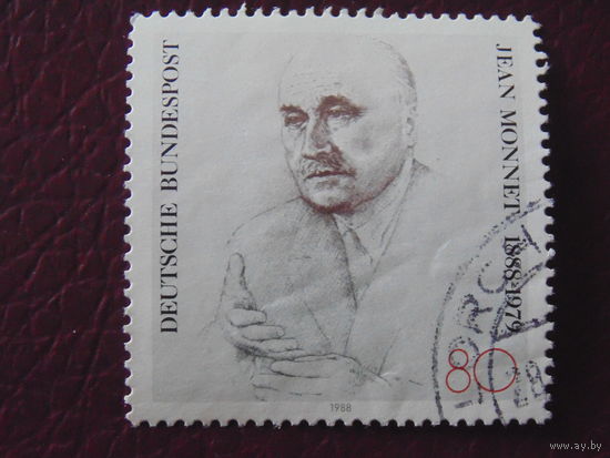 Германия 1988 г. Известные люди.