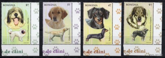 Румыния 2012. Фауна. Породы собак. 4 марки 6640