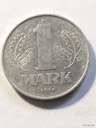 ГДР 1 марка 1978 А