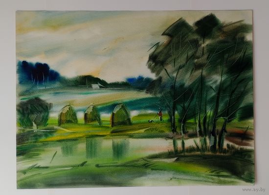 Акварель 35x47