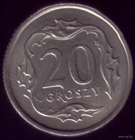 20 грошей 1992 год Польша