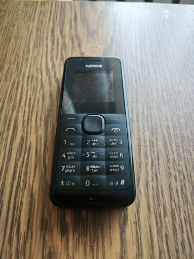 Мобильный телефон Нокиа 105 Аукцион 7 дней Старт с 3 Бел. руб.  Работоспособность неизвестна.