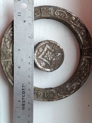 2 предмета латунь вес 800 грам