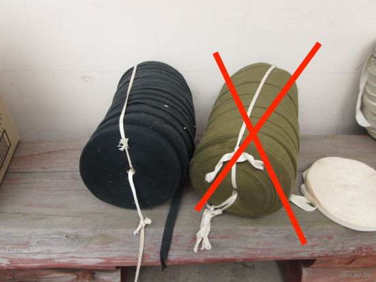 Лента киперная,ссср,натуральный хлопок,Цена за 1 катушку.