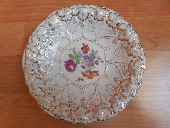 Блюдо. Дулево. 1956 год.