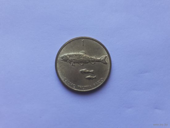 Словения 1 толар