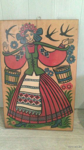 Панно.Белорусочка.25х38