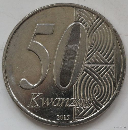 Ангола 50 кванз 2015 год "40 лет независимости". А-9