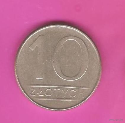 10 злотых 1987г. (Польша)