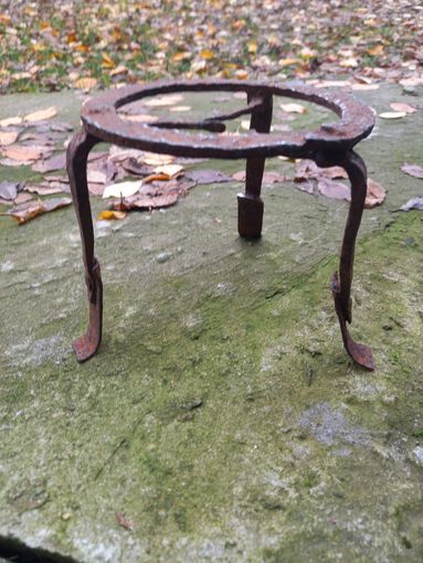 Старинная кованая подставка сковороду 18-19вв