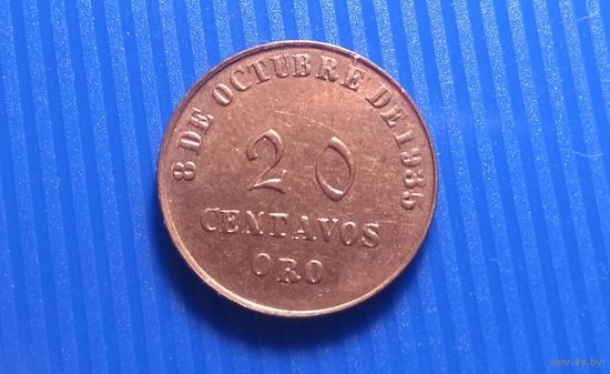 20 сентаво 1935. Памятный жетон (токен). Перу.