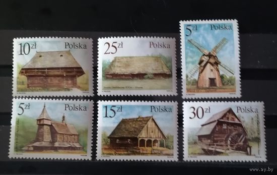 Польша 1986 Дома архитектура